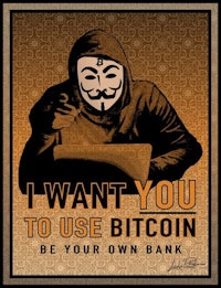 i want you to use bitcoin be your own bank